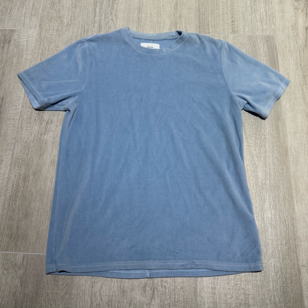 Ovadia soft Men's light Blue T-Shirt size medium great condition